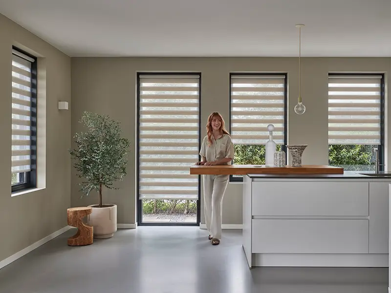 Raamdecoratie voor rust